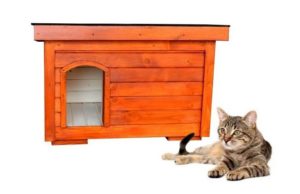 Kompletne zateplený domček ELISA pre mačku