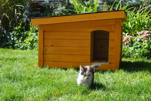 Zateplený domček pre mačku DAISY