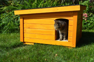 Zateplený domček pre mačku DAISY