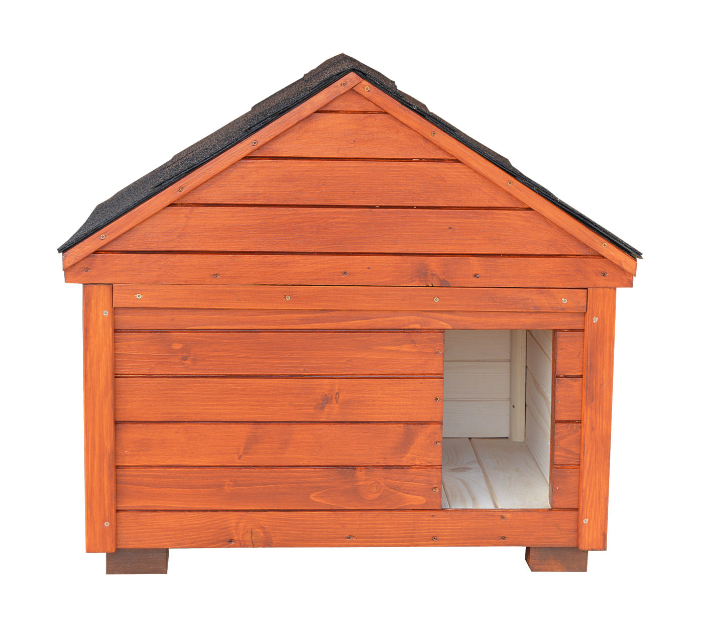 Kvalitný zateplený domček pre 1 – 3 mačky MAFIA #2 s áčkovou strechou