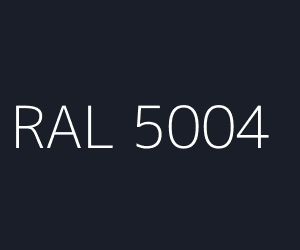 RAL 5004 (čiernomodrá)