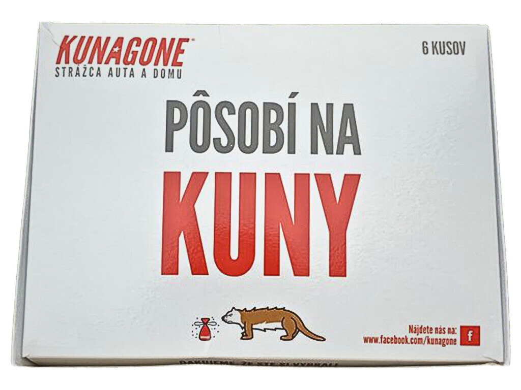 Pachový odpudzovač kún KUNAGONE